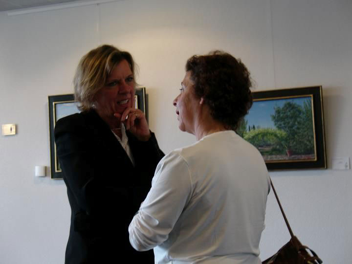 Art Round Diemen, with the Mayor of Diemen, NL, 2006
