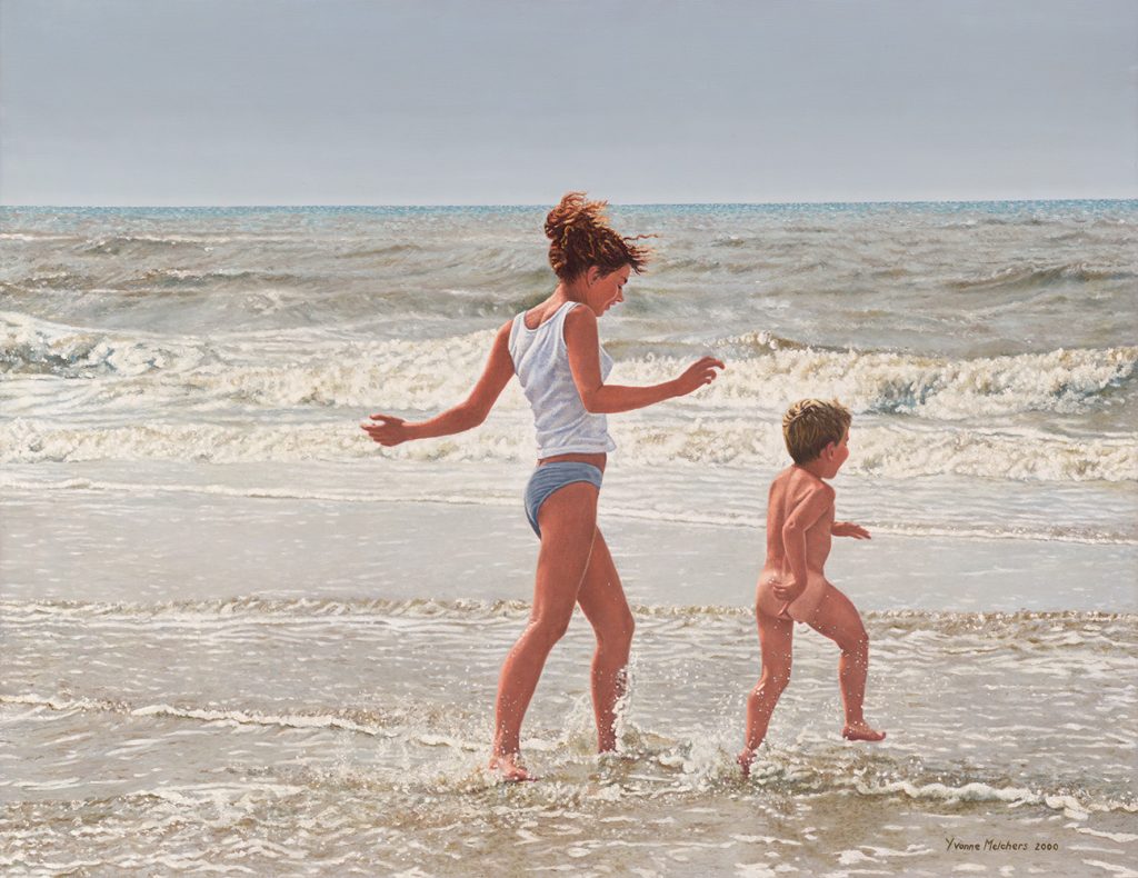 Alive and Well/North Sea Blues, oil on linen 70x90cm (2000) - Sold